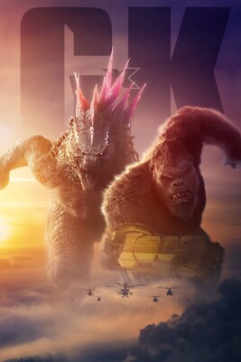Godzilla x Kong The New Empire Film POSTER Plakat 100x70 91,5x61 70x50cm  -30a