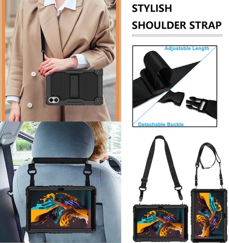 Funda para Tableta Vortex BTAB10/Vortex CMG101 10.1 pulgadas Híbrida Estuche Antigolpes - Imagen 33 de 87