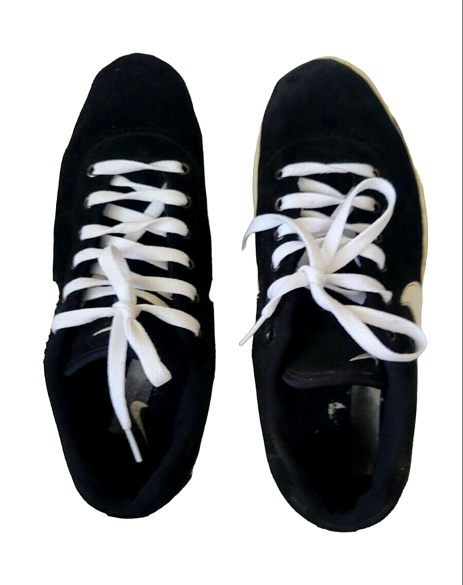Nike Black White Suede Men\'s Sneaker Shoes Size 9 Men main image 4