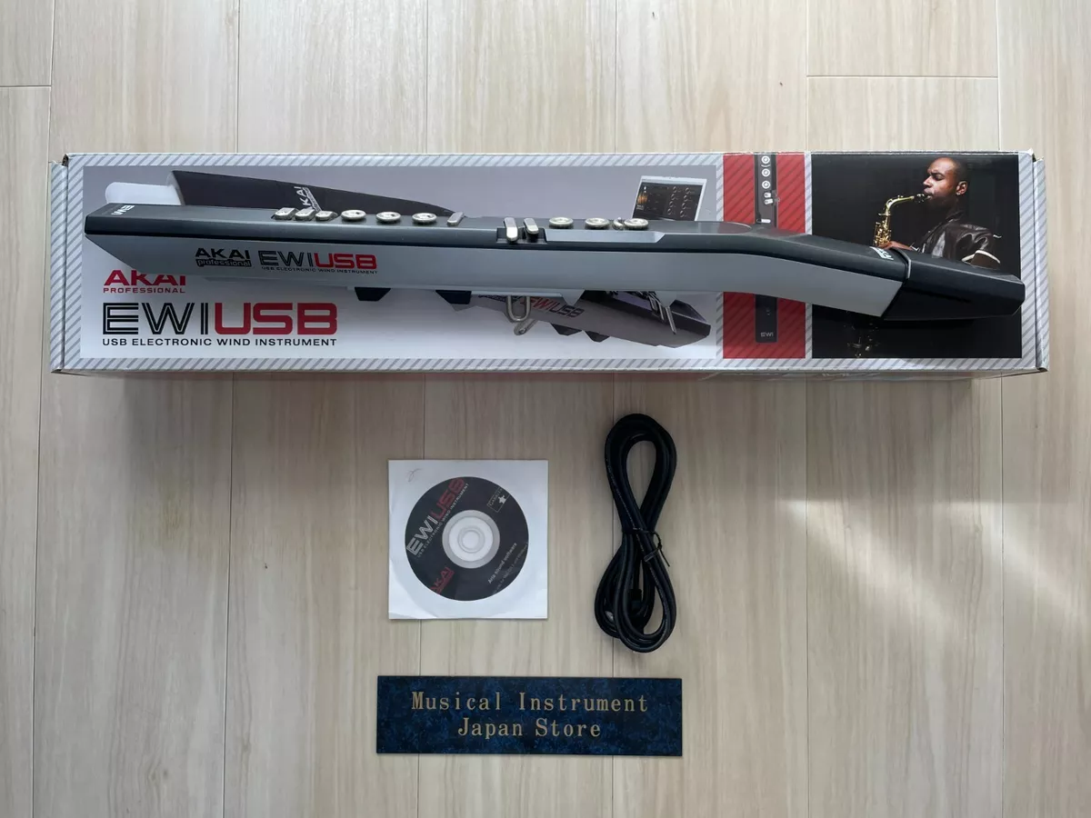 Akai EWI USB Professional Electronic Wind Instrument Used with Original Box