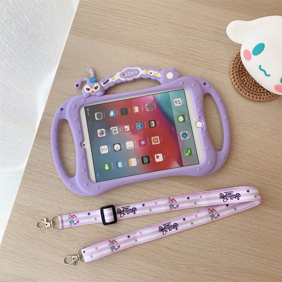 Funda para niños para iPad 5 6 7 8 9 10ª generación 10.2 Air 1 2 3 4 Mini Pro11 Rabbit Pokemon Foto 4 de 4