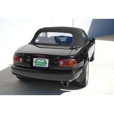 Robbins Panorama Window Style Vinyl Convertible Top - Black - Mx-5 Miata 1990...