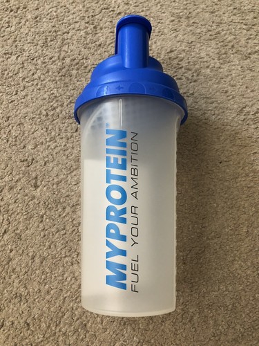 My Protein Shaker / Trinkflasche 600ml Gym Fitness Gesundheit Sport Erholung Neu