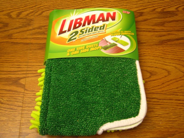 libman 2 sided microfiber mop refill