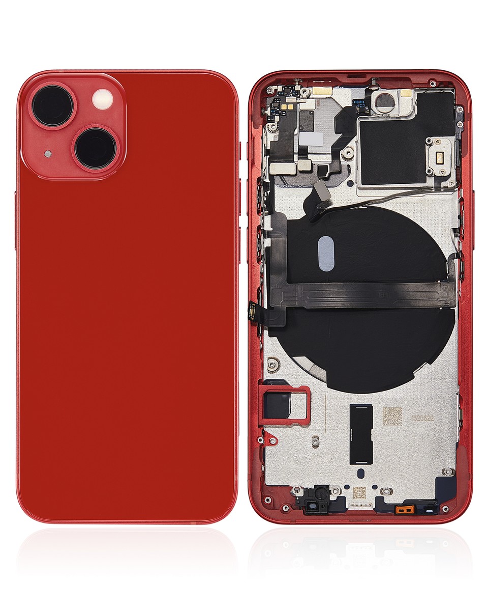 Back Housing W/Small Components Pre-Installed Compatible iPhone 13