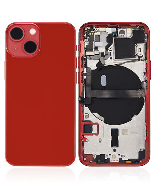 Back Housing W/Small Components Pre-Installed Compatible iPhone 13