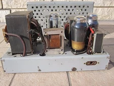 tube amplifier TELEFUNKEN CINEMA mod SEV GERMANY WW2 1940's vintage mono stereo