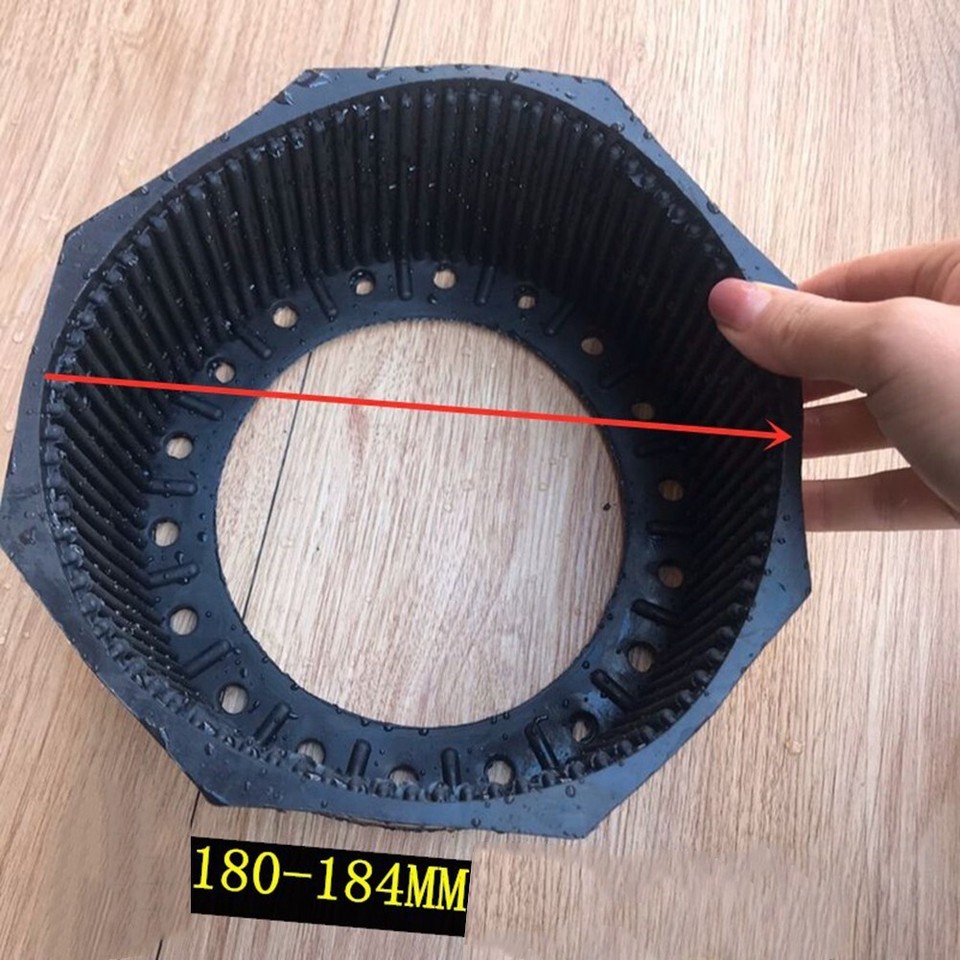 Scuba Diving Cylinder Boot Cylinder Tank Boot Dense Grooves Rubber