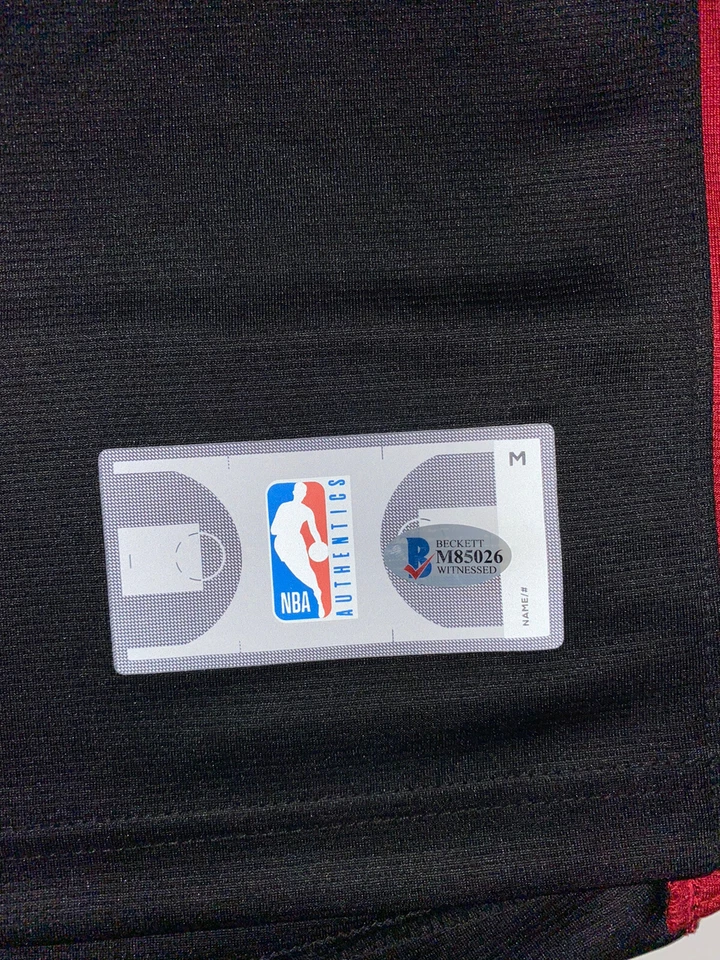 CAMISETA DE BALONCESTO FIRMADA POR JASON WILLIAMS AUTOGRAFIADA DEL MIAMI HEAT BAS FANÁTICOS Foto 4 de 4