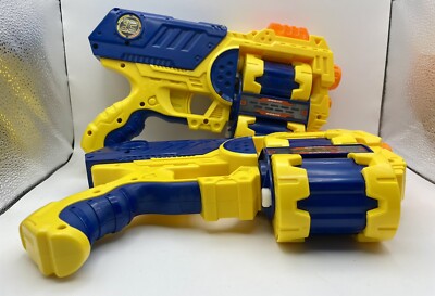 Nerf Gun X Shot Xcess Double Rotating Barrels No Foam Darts Included Set Of Two
