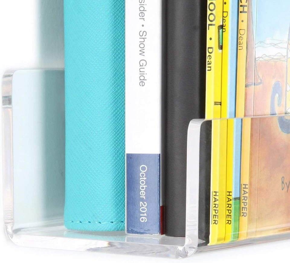 Детская акриловая плавающая книжная полка NIUBEE 2 упаковки 36 дюймов прозрачная 36 дюймов - Изображение 3 из 4