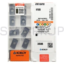 10PCS/New In Box KORLOY APMT1604PDR KF5800 Carbide Inserts