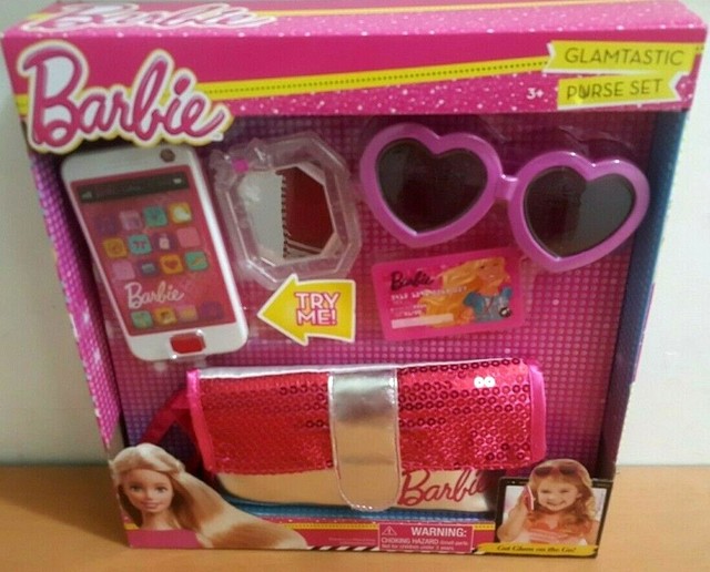barbie purse set
