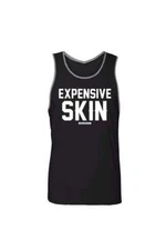 BRAND NEW MENS InkAddict EXPENSIVE SKIN Tank Top BLACK/GREY WHITE SMALL-2XLARGE