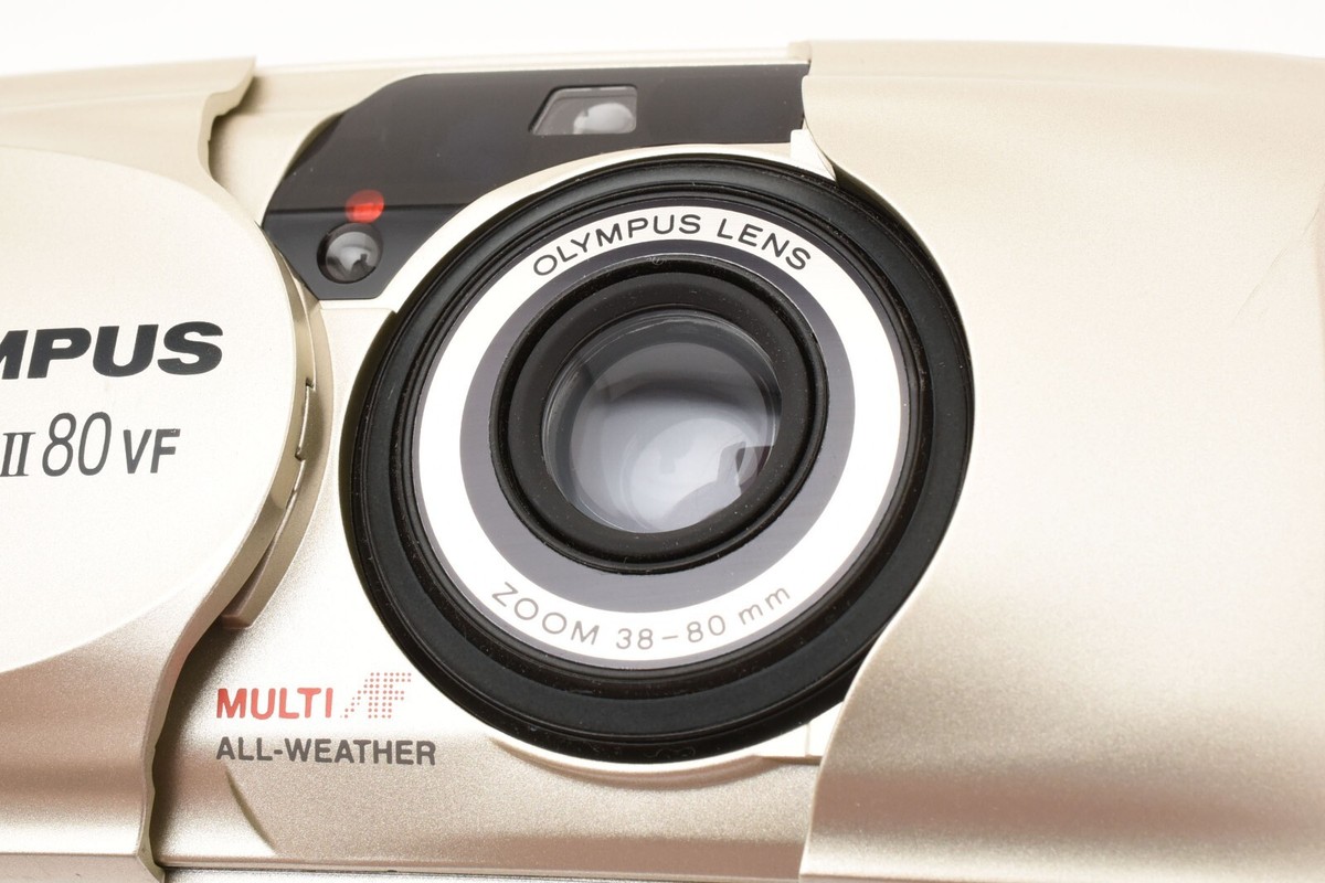 TOP MINT] Olympus μ Mju II 80 VF Point & Shoot 35mm Film