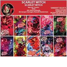 Scarlet Witch (2024) #1 2 3 4 5 6 7 8 9 10 Marvel Comics COVER SELECT