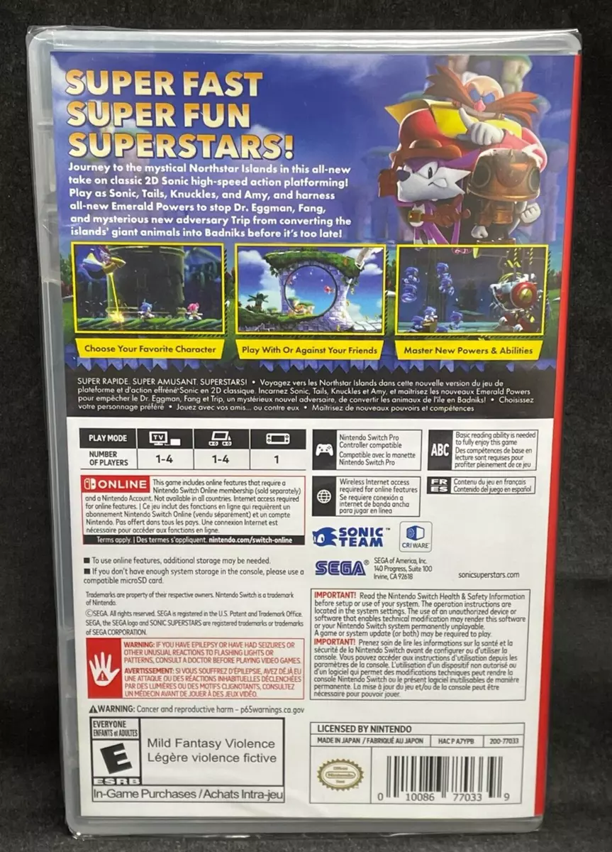 Sonic Superstars - Nintendo Switch 