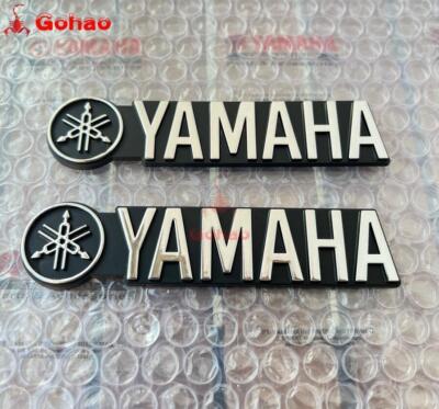 Silver Oil Gas Tank Panel Badge Emblem Decal for R1 R3 R6 Tmax XJR FZ Motorcycle