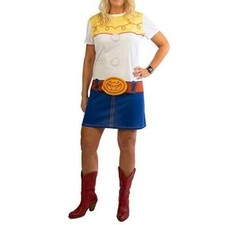 Disney Toy Story I am Jessie Disfraz Juegos con disfraces Camisa Vestido Mujer Junior Talla M