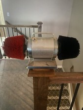 Dremel Electric Dual Shoe Buffer Shine Double Boot Polisher Model 70 Chrome VTG