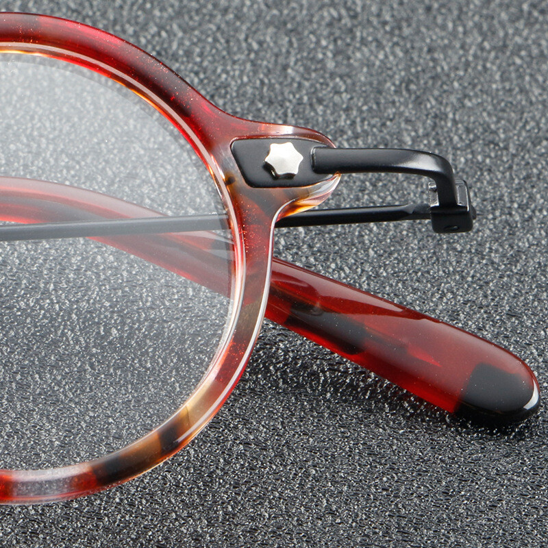 New Style Small Round Acetate Eyeglass Frames Retro Japanese Glasses ...