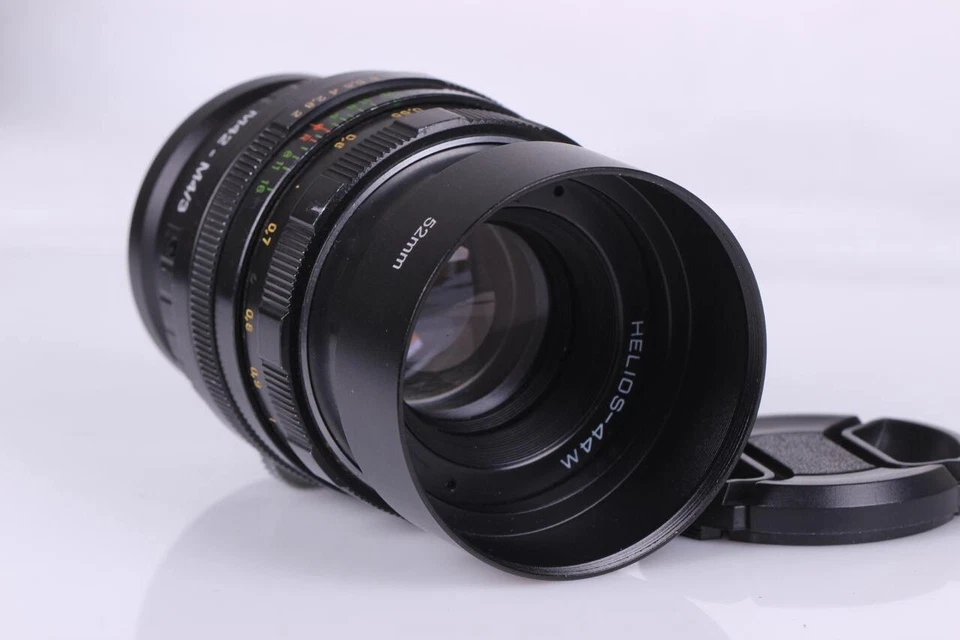 KMZ Helios 44M 2/58 Anamorphic Cine mod Soviet lens M42 mount, Mikro 4/3 - Image 3 of 4