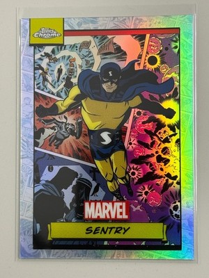 Sentry Refractor Marvel Topps Chrome 2024 #109