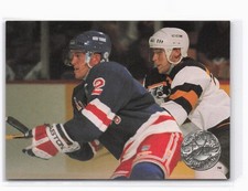 1991-92 Pro Set Platinum Brian Leetch #79 New York Rangers