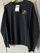 Jordan Brooklyn Fleece Crewneck Sweatshirt HJ0205-010 Women s L Black Loose Fit
