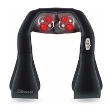 Snailax Shoulder Neck Massager with Heat Deep Tissue 3D Kneading Pillow SL-632