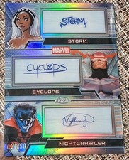 2026 Topps Chrome Marvel-Xmen- Triple Facsimi...