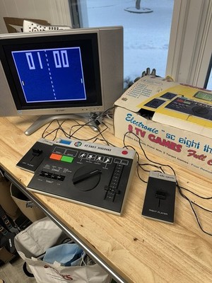 Radotin Electronic SC Eight Thousand 8000 TV Games Console Tested and Working