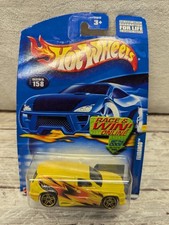 Hot Wheels 2002 Fandango Car SUV Yellow Diecast 1/64 Scale Collector #158