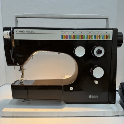 Vintage Husqvarna Viking 64 40 Sewing Machine Tested Sews w/ Pedal