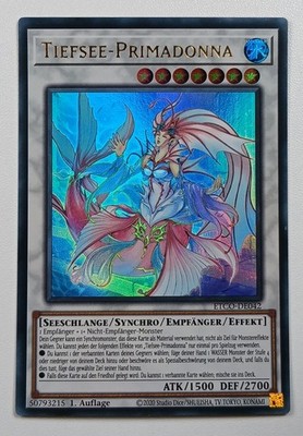 Tiefsee-Primadonna ETCO-042 1st Edition NM DE Yu-Gi-Oh