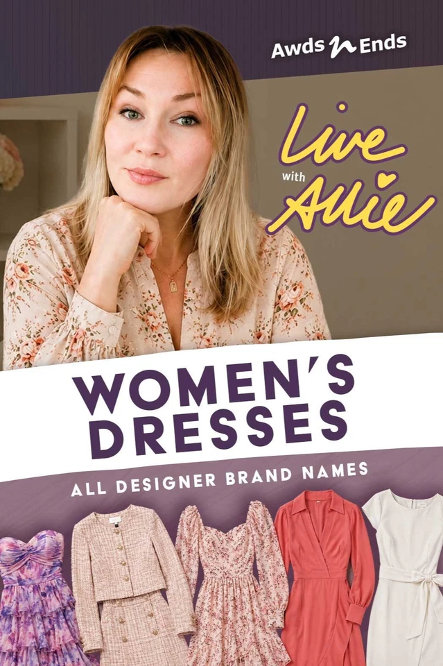 Women's Dresses w/Allie! All NWT! Designer Brand Names!
