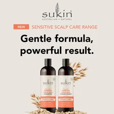Sukin Shampoo and Conditioner Sensitive Scalp Care - Gentle Formular