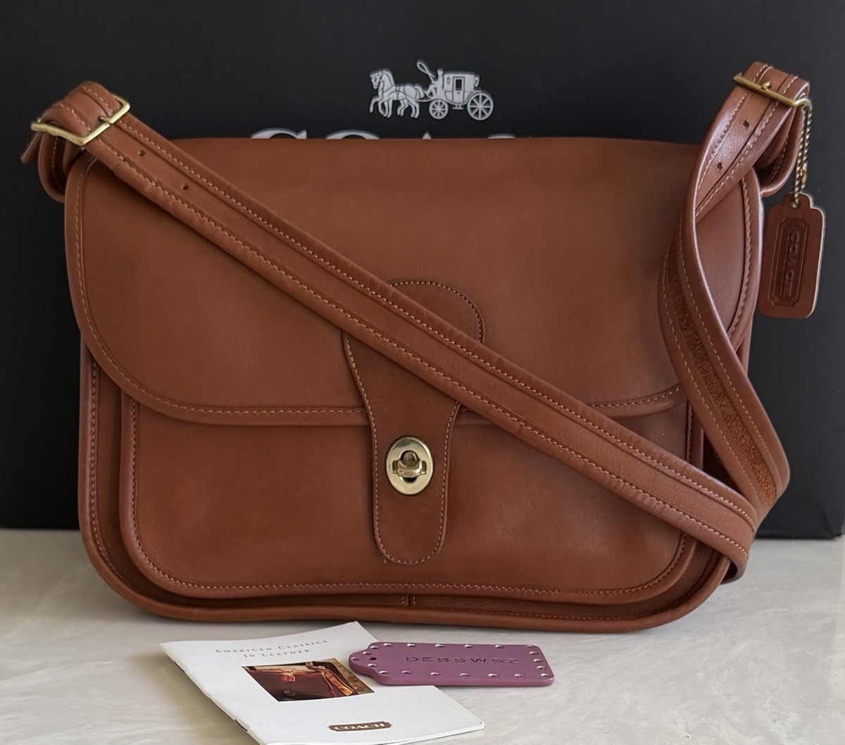 COACH ボディバッグ レザー ブラウン コーチ COACH バッグ （ブラウン） - ファッション通販 MAGASEEK
