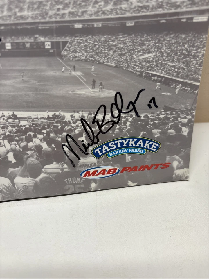 1971-2003 Final Innings Phillies Baseball at Veterans Stadium Program Autograph - Image 4 of 4