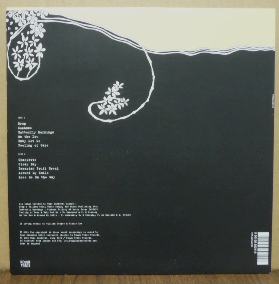 Hope Sandoval & The Warm Inventions – Bavarian Fruit Bread 2001 Rough Trade LP - Image 2 of 4