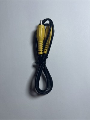 4 FT  Composite AV 1-RCA VIDEO CABLE MALE YELLOW  4' RCA  V