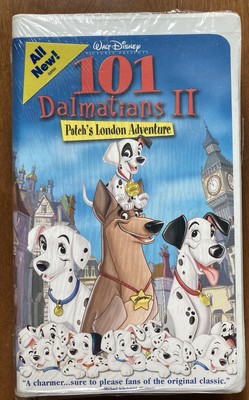 VHS Movie 101 Dalmatians II - Patch's London Adventure was sealed  condition VG.