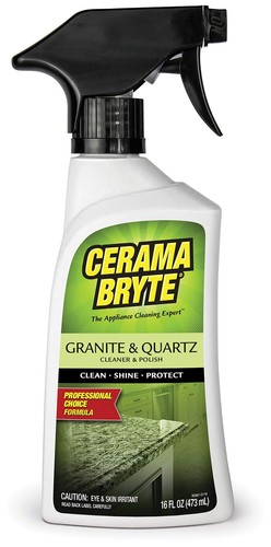 Granite & Quartz Cleaner & Polish, 16 Ounce, Clean and Protect, Shines Surfac...