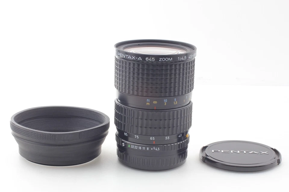 [MINT w/ Hood] SMC Pentax A 645 45-85mm f/4.5 Zoom Lens For 645 N NII From JAPAN - Image 2 of 4