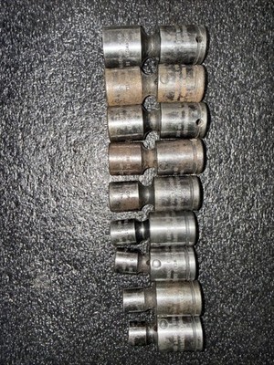Cornwell  Tools Metric 3/8  Drive 6-Pt Swivel Impact 10mm-19mm  9Pc Set. (read)