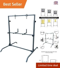 Archery Target Stand Steel Adjustable Durable for Bag Targets Blocks Foam