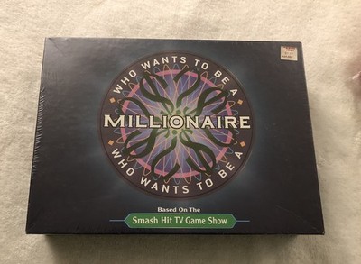 BOARD GAME WHO WANTS TO BE A MILLIONAIRE 2000. Pressman FAMILY  Sealed New E1