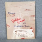 Vintage Holiday House Restaurant Menu Ohio Turnpike 1960s 70s Coca-Cola