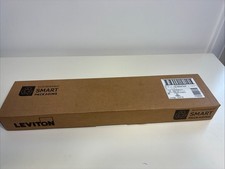 Leviton 49255-H24 Flat Quickport Patch Panel 24-Port 1RU Black