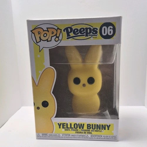 Funko Peeps Pop! Vinyl Yellow Bunny #06 Figure Ad Icons